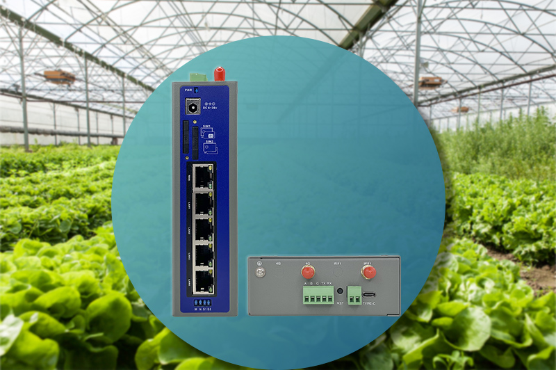 智慧农业物联网4G路由器数据采集与远程管理